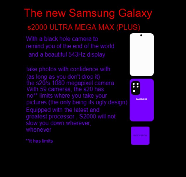 fake samsung ad